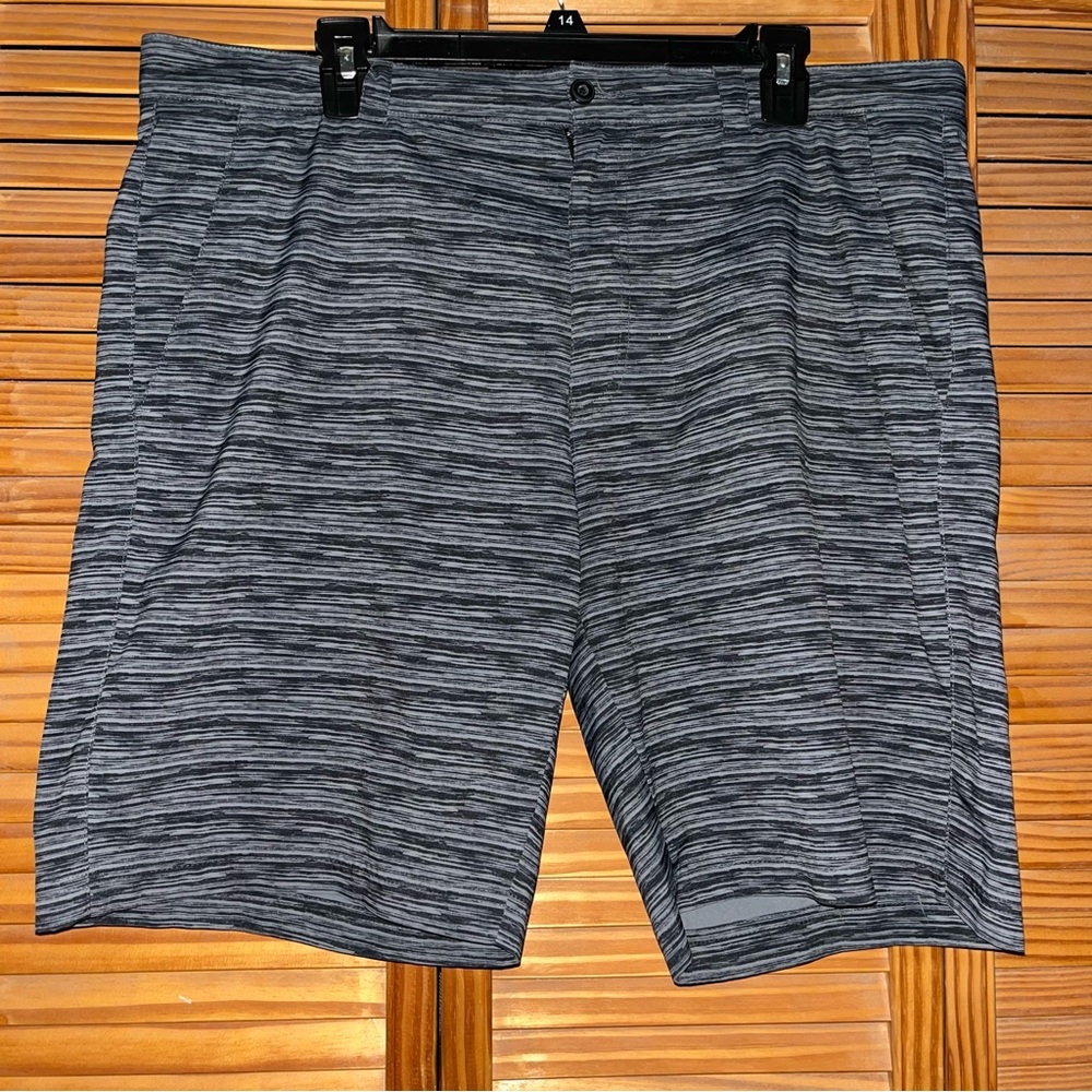 PGA Tour Flat Front Lightweight‎ Black Shorts Size 36